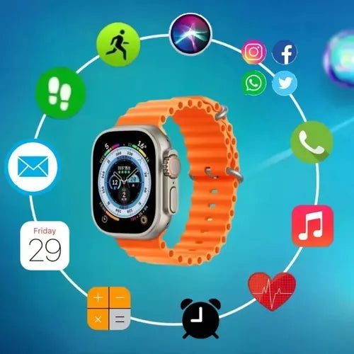 Combo Reloj Watch X8 Ultra + Audifonos